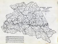 Wyoming County - Oceana, Clear Fork, Baileysville, Center, Barker Ridge, Huff Creek, Slab Fork, West Virginia State Atlas 1933